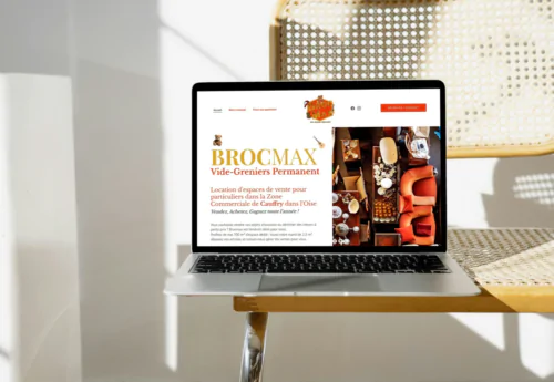 mockup du site brocmax