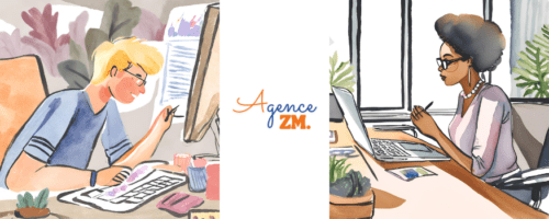 banniere décorative Qui-sommes nous, Agence ZM